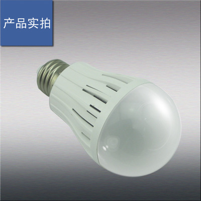 【LED球泡燈 5W-塑料LED節能燈 超亮 批發】價格,廠家,圖片,LED球泡燈,中山市古鎮詹姆森照明燈具廠-